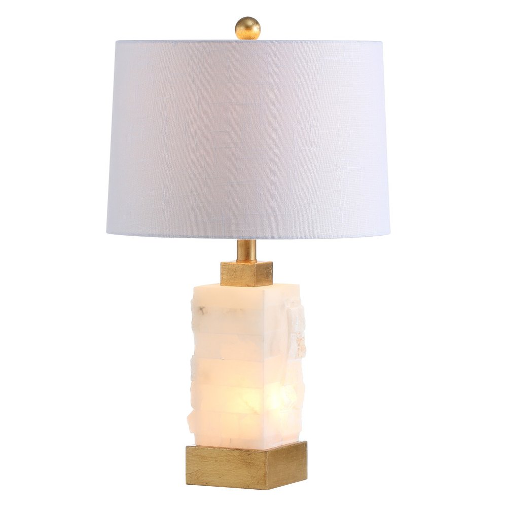 23" Gold Novelty Table Lamp LED With Globe Shade