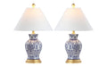 Set of Two 21" Gold Novelty Table Lamps LED With Empire Shades