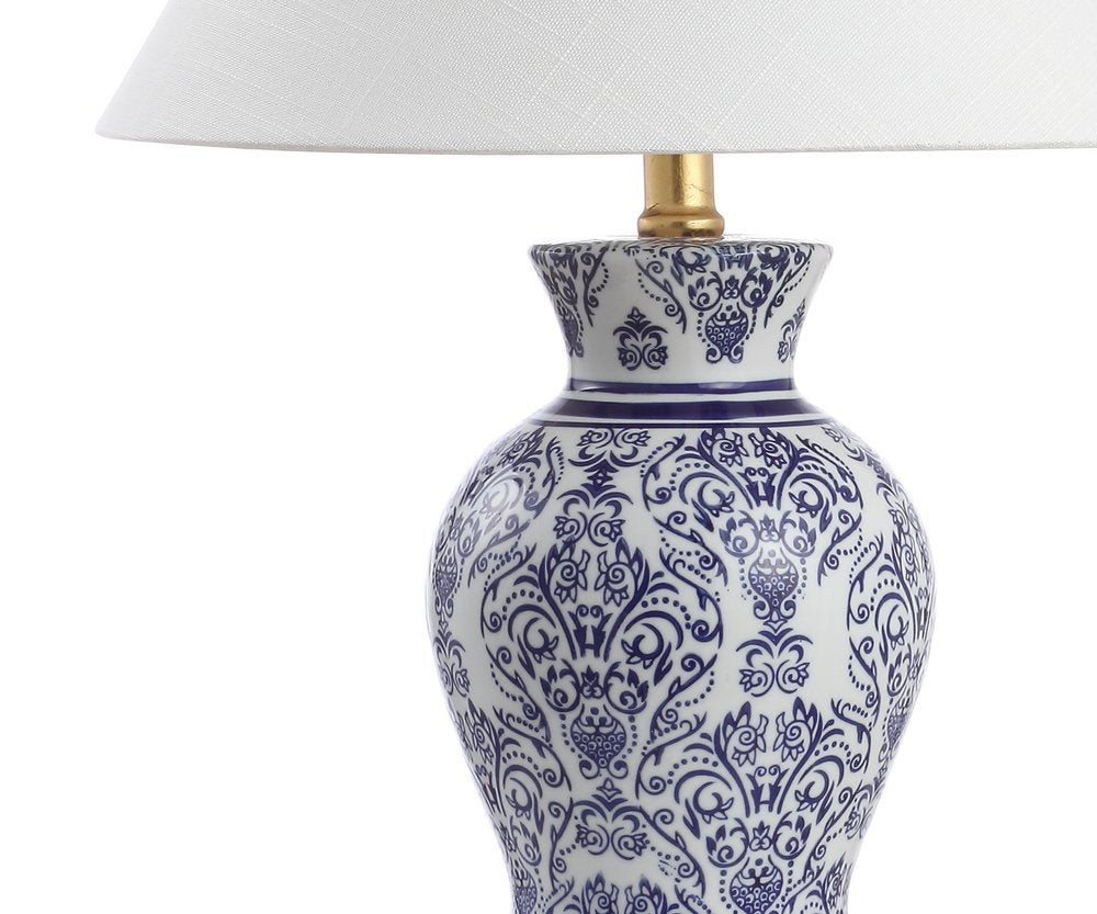Set of Two 21" Gold Novelty Table Lamps LED With Empire Shades