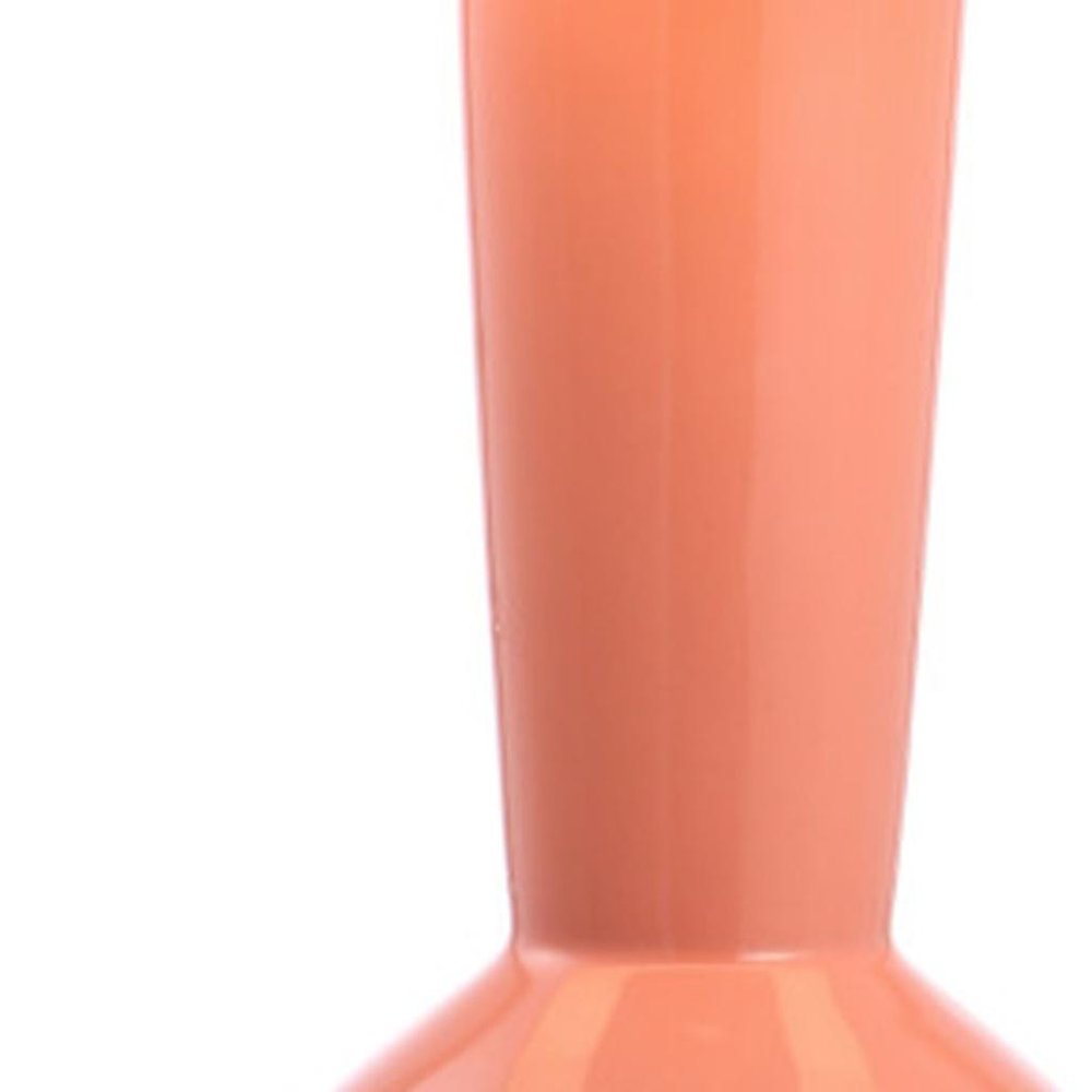 27" Gold Geometric Table Lamp LED With Drum Shade