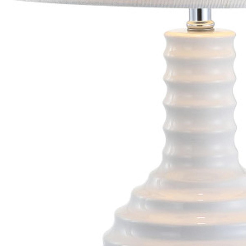 30" Clear Novelty Table Lamp LED With Globe Shade