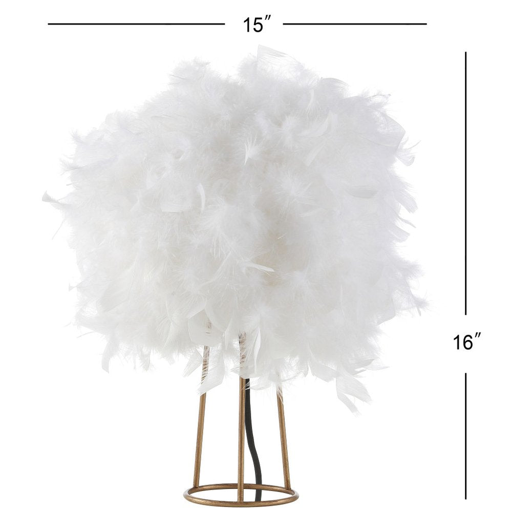 16" Gold Novelty Table Lamp LED