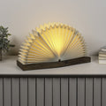 10" Natural Geometric Table Lamp With Novelty Shade