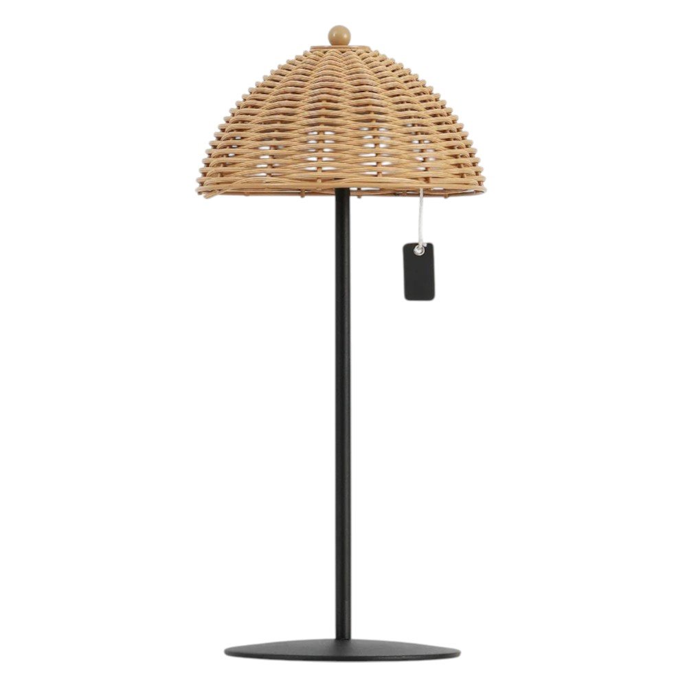Set of Two 13" Black Novelty USB Table Lamps LED With Globe Shades