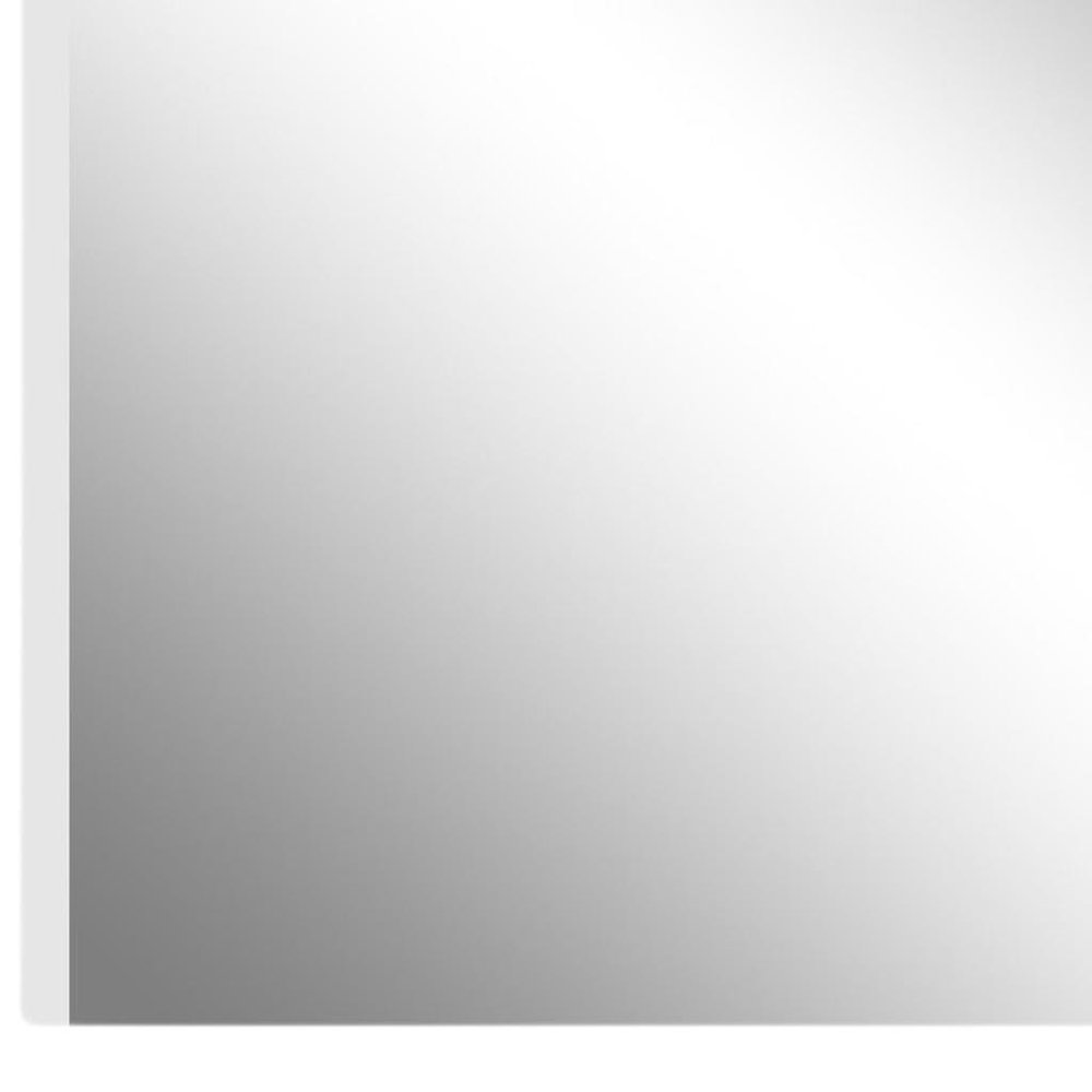 65" Silver Lighted Frameless Full Length Hanging Mirror