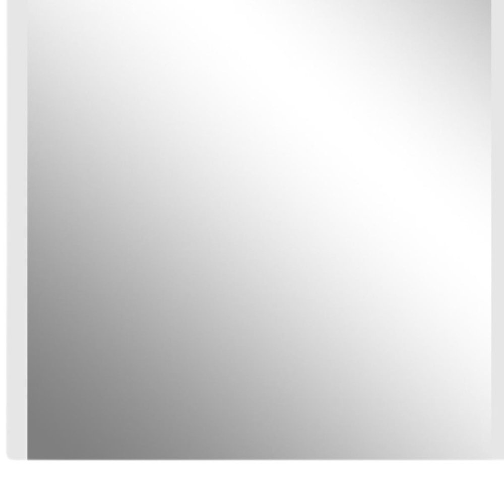 65" Silver Lighted Frameless Full Length Hanging Mirror