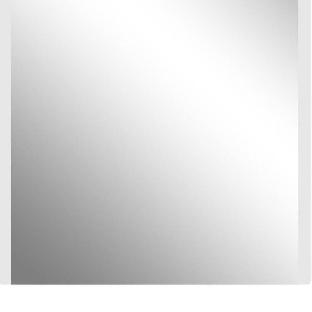 65" Silver Lighted Frameless Full Length Hanging Mirror