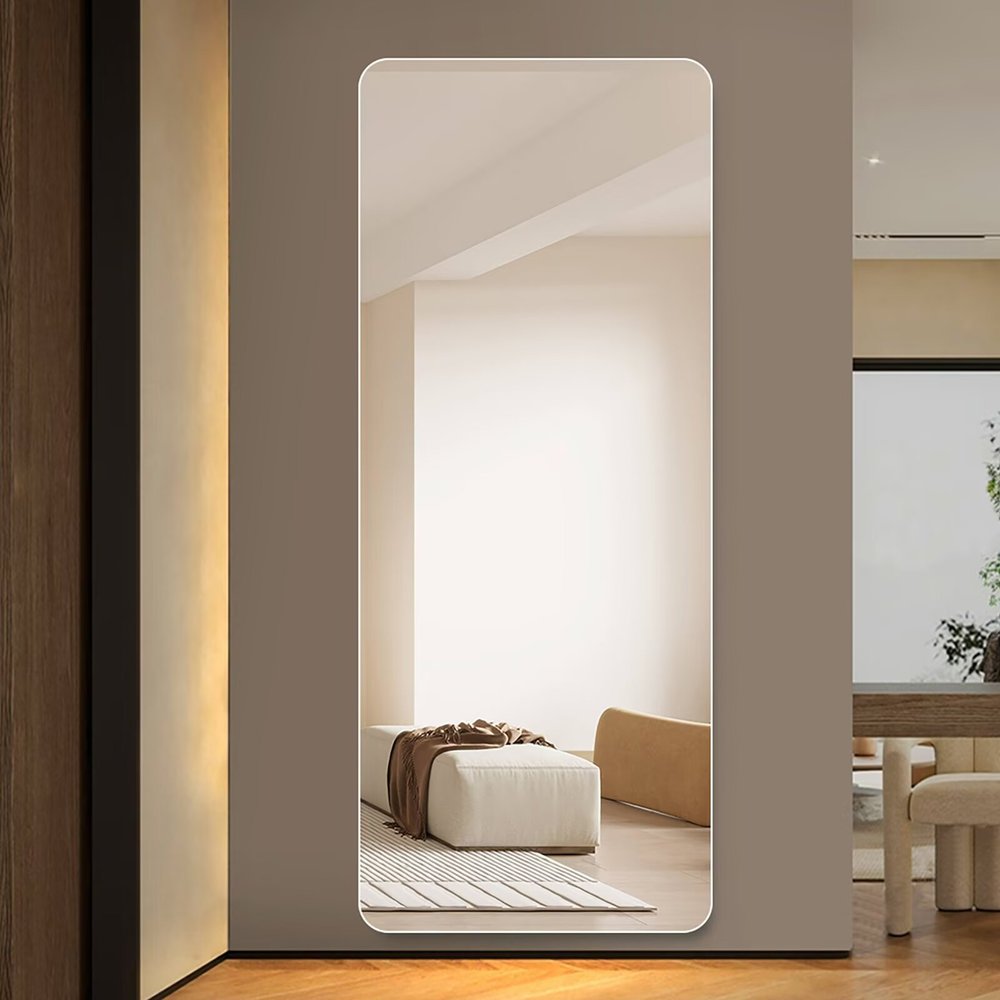 65" Frameless Full Length Hanging Mirror