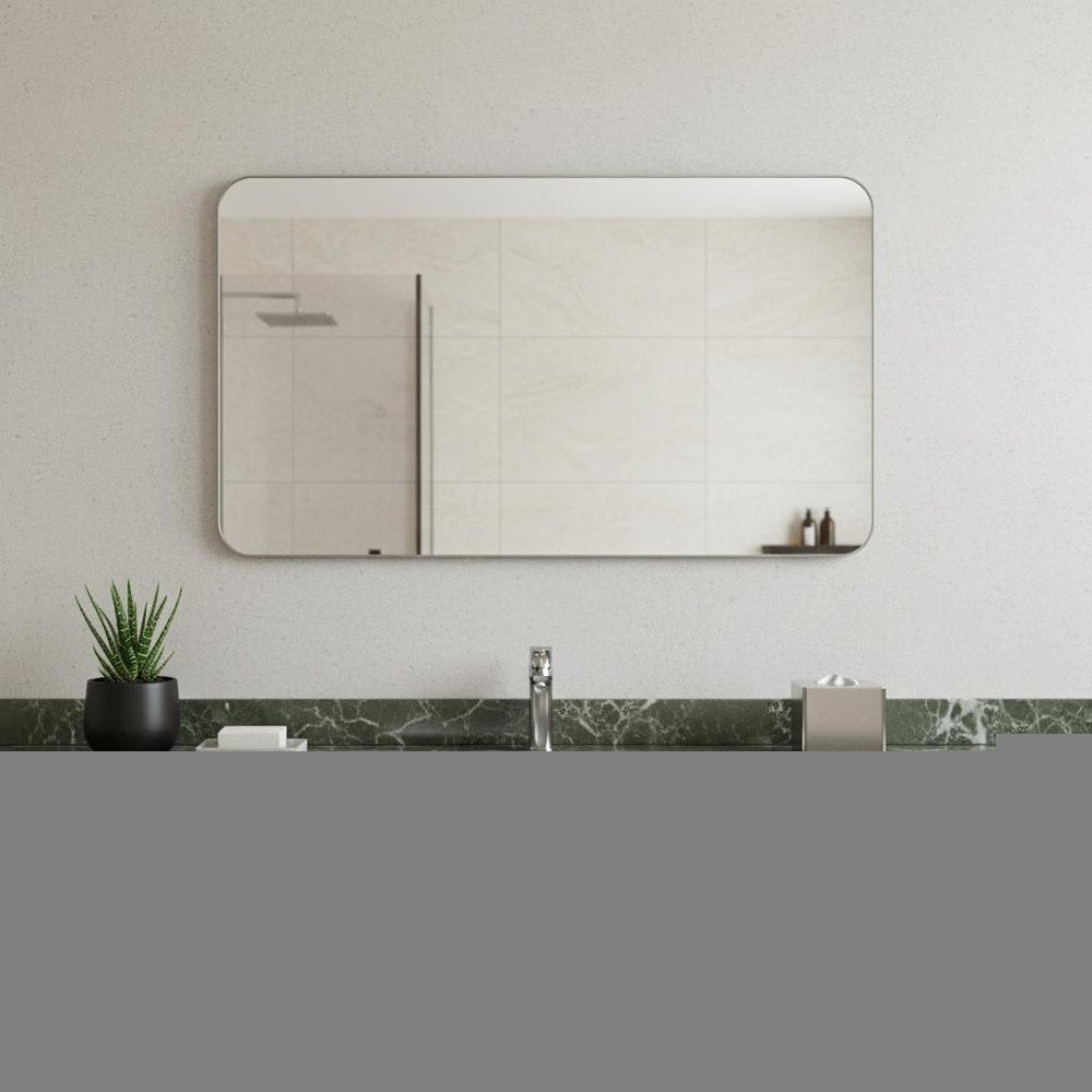 30" Frameless Bathroom Vanity Mirror