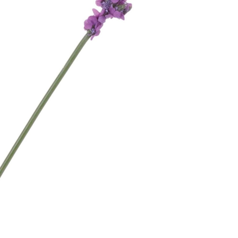 15" Purple Artificial In Round Ash Gray Concrete Pot
