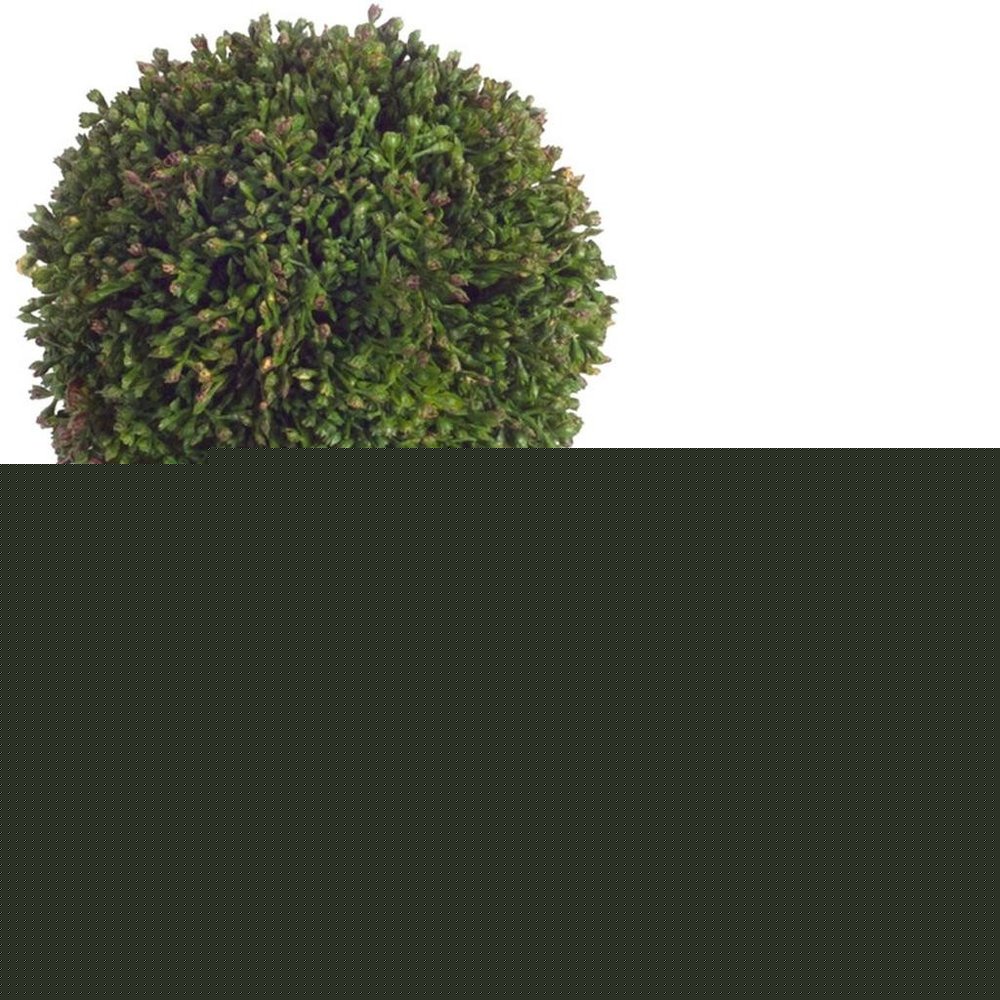 Set of Eight 4" Green Artificial