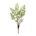 Set of Six 37" Green Artificial Fern Tree