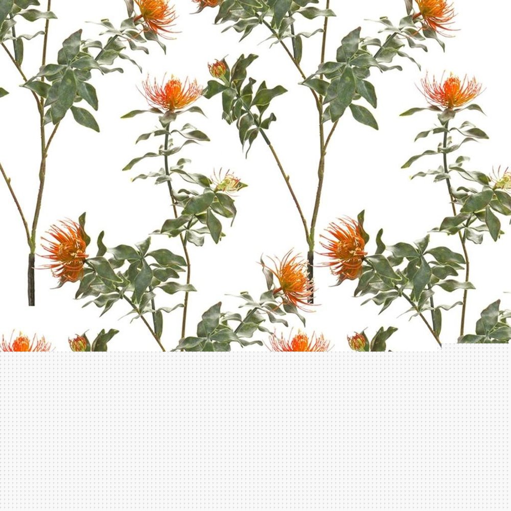 Set of Six 34" Orange Artificial