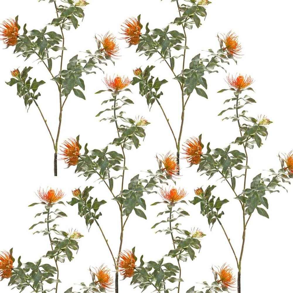 Set of Six 34" Orange Artificial