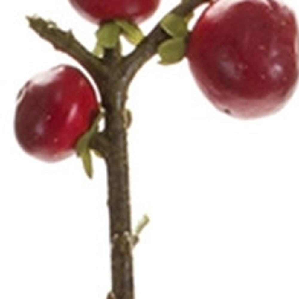 Set of Six 33" Red Artificial