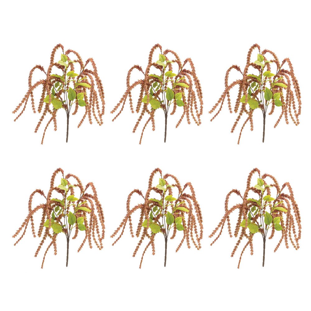 Set of Six 27" Green Artificial