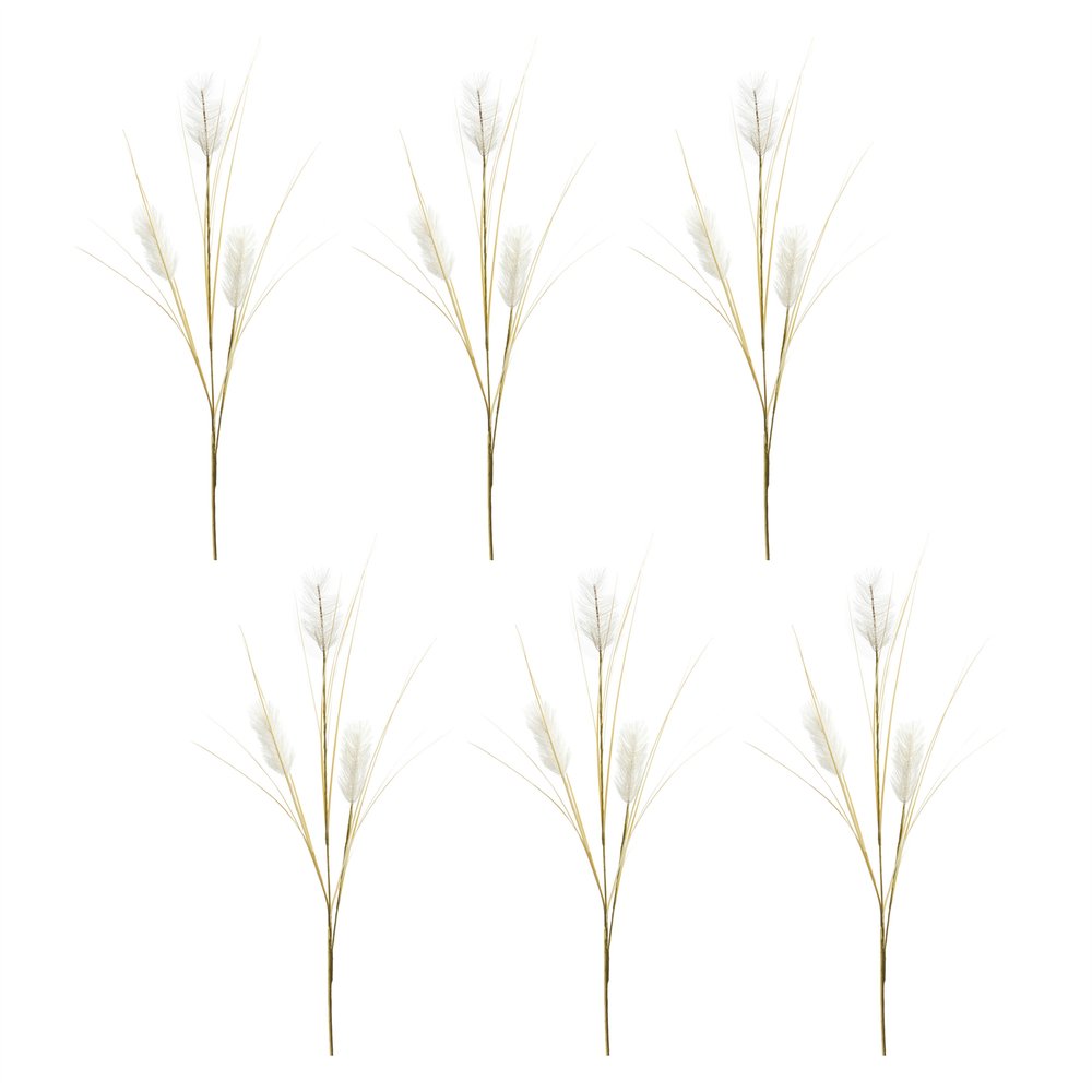 Set of Six 46" Green Artificial