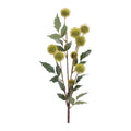 Set of Six 3" Green Artificial