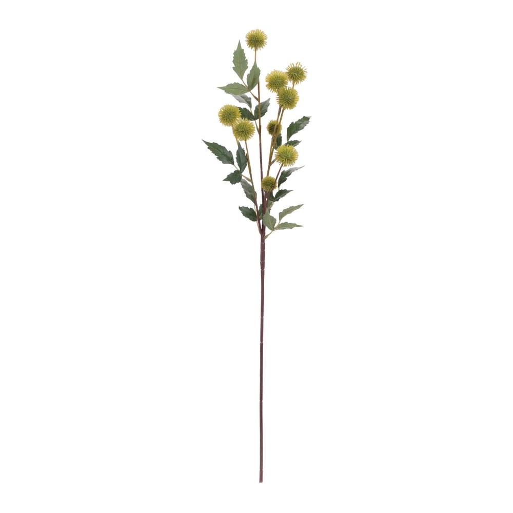 Set of Six 3" Green Artificial