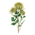 Set of Four 4" Green Artificial