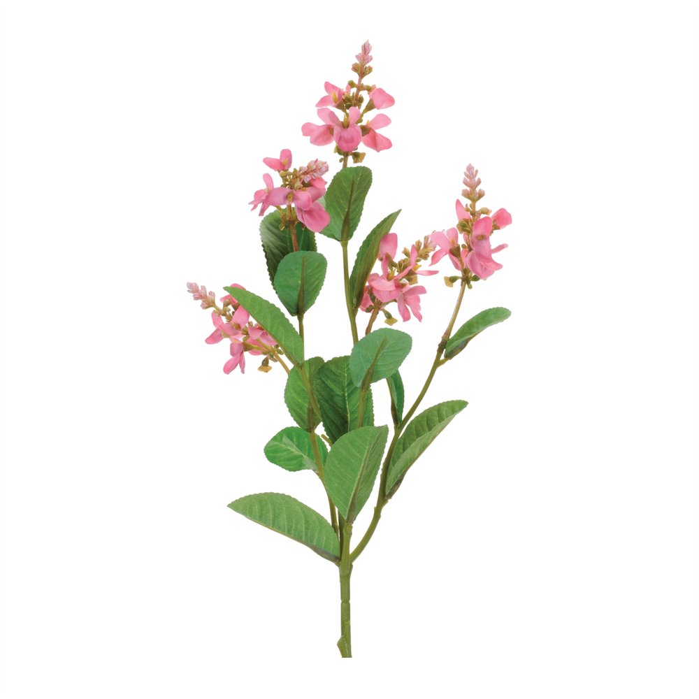 Set of Six 3" Pink Artificial