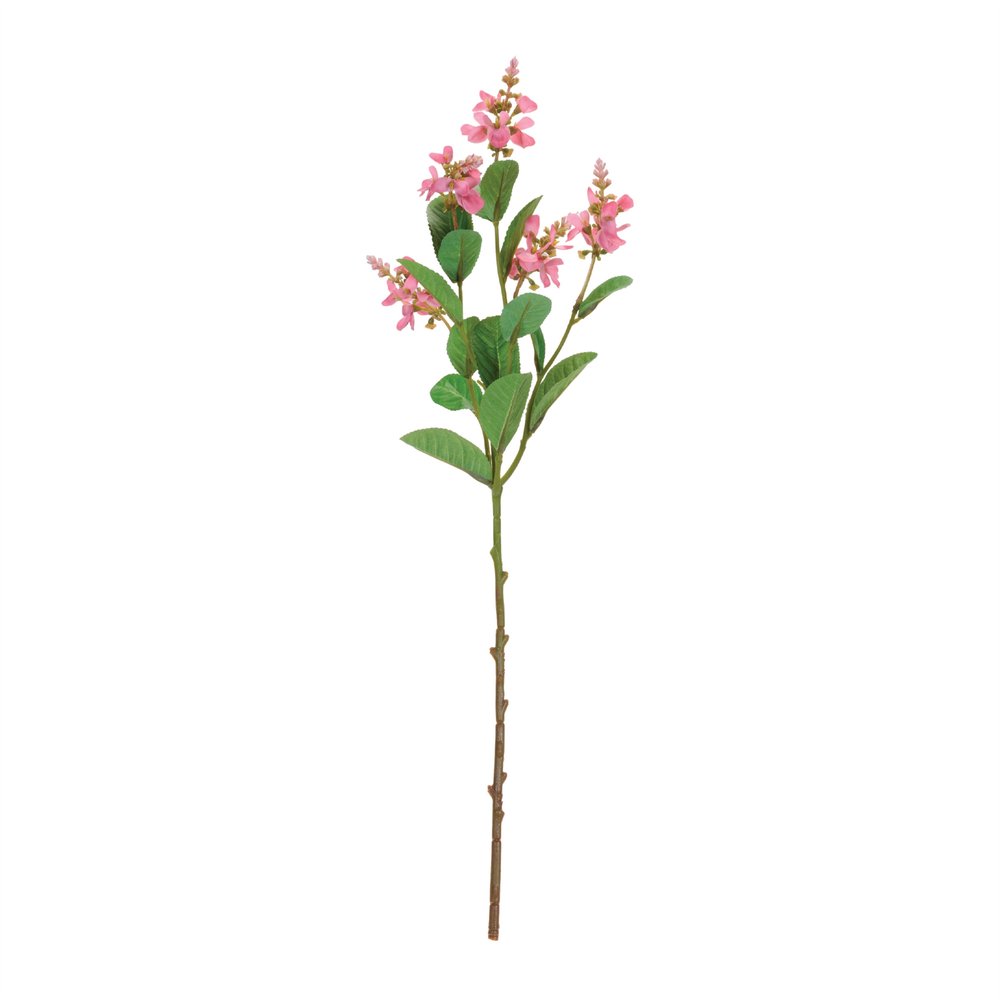 Set of Six 3" Pink Artificial