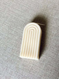 3" Ivory Unscented Candle