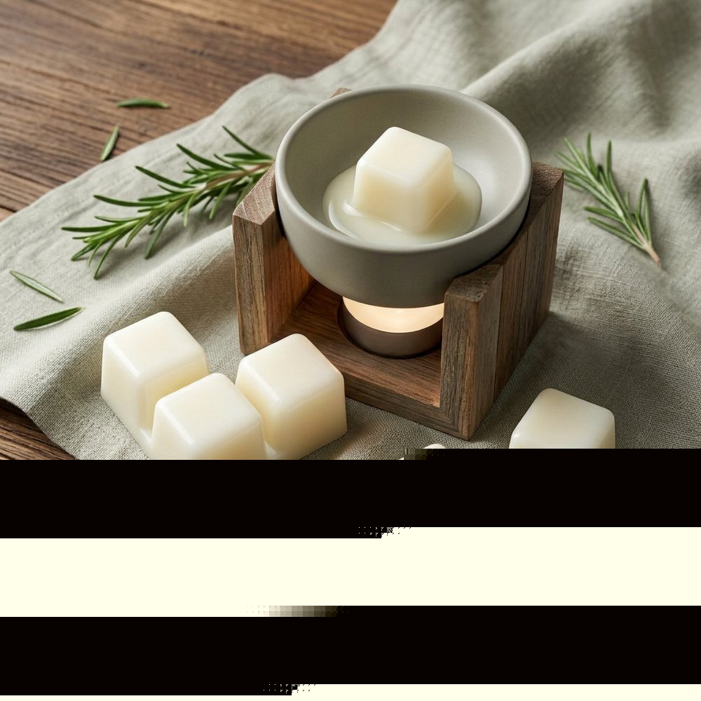 Set of Six Ivory Rose Petal Scented Soy Wax Melts