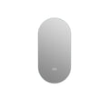 48" Oval Lighted Frameless Anti Fog Bathroom Vanity Mirror
