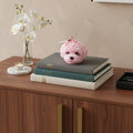2" Pink Unscented Dimensional Dog Candle
