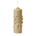 2" Almond Unscented Candle