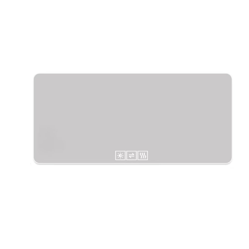 28" Lighted Frameless Anti Fog Bathroom Vanity Mirror