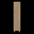 16" Beige Wood Accent Chest
