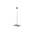 12" Gold Metal Floor Taper Candlestick