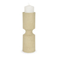 13" Beige Metal Tabletop Votive Candle Holder
