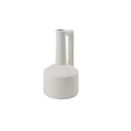 9" White Ceramic Table Vase